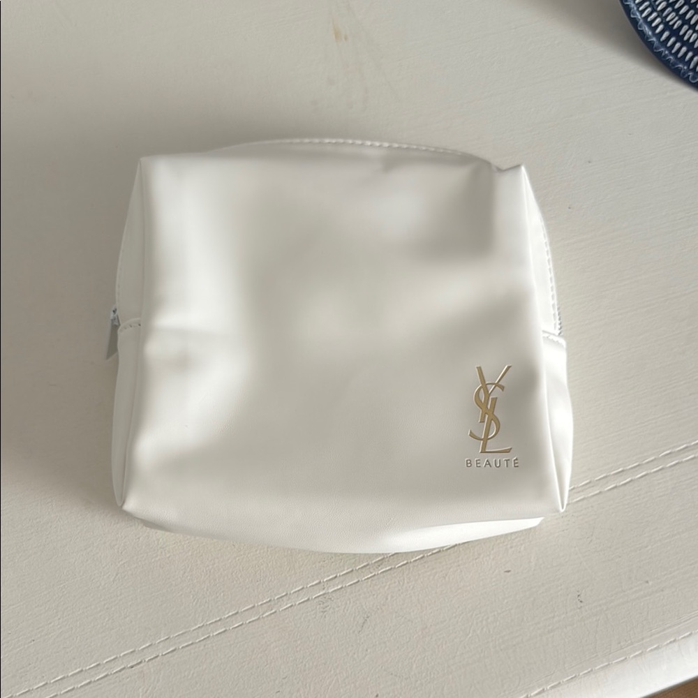 BOGO YSL Beauté White Cosmetic Bag